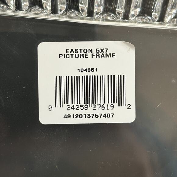 Marquis By WATERFORD Crystal Easton Picture Frame 5X7 Bridal Graduation - Picture 3 of 6